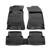 Kilimėliai 3D SUBARU Forester SG 2002-2008, 5 pc. black /5029045