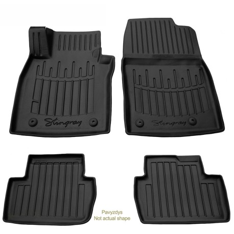 Kilimėliai 3D TOYOTA bZ4X EA10 2023 , 4 pc. black /5022334