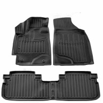 Kilimėliai 3D TOYOTA Highlander XU40 2008-2013, 4 pc. black /5022364