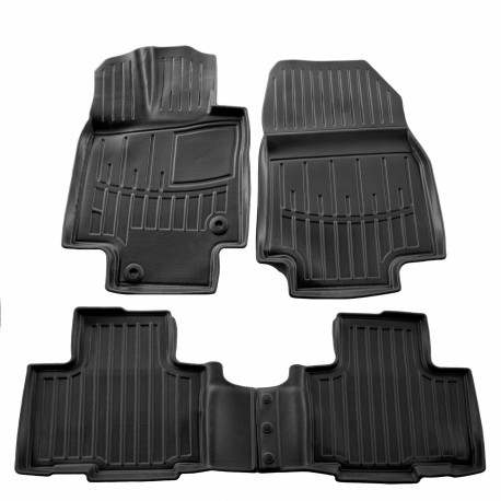 Kilimėliai 3D TOYOTA Highlander XU70 2019 , 4 pc. black /5022384