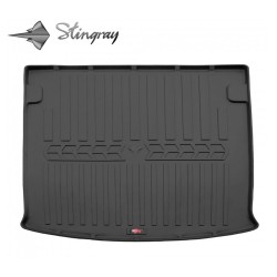 Guminis bagažinės kilimėlis AUDI A6 C5 1997-2004 (sedanas) black /6030041