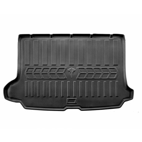 Guminis bagažinės kilimėlis AUDI Q2 2016 (upper trunk) black /6030231