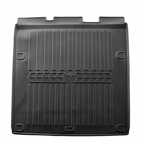 Guminis bagažinės kilimėlis FIAT Doblo K9 2022 passenger (L2 long base) black /6016191