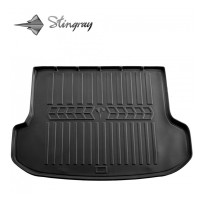 Guminis bagažinės kilimėlis LEXUS RX 2009-2015 (donut spare wheel) black /6028131
