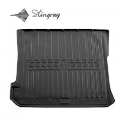 Guminis bagažinės kilimėlis MERCEDES-BENZ X296 EQS SUV 2022 (5 seats) black /6012151