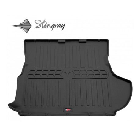 Guminis bagažinės kilimėlis MITSUBISHI Outlander XL 2006-2012  (with SUB) black /6013031