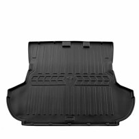 Guminis bagažinės kilimėlis MITSUBISHI Outlander XL 2006-2012 (without SUB) black /6013081