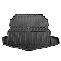 Guminis bagažinės kilimėlis NISSAN Rogue T33 2021   (5 seats/lower trunk) black /6014161