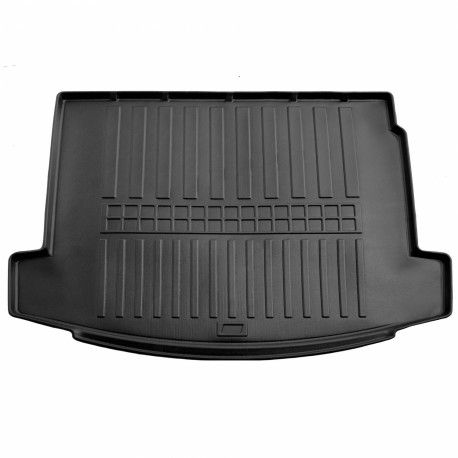 Guminis bagažinės kilimėlis RENAULT Megane II (2002-2009), (universal) black /6018061