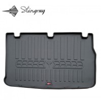 Guminis bagažinės kilimėlis RENAULT Scenic II 2003-2009  black /6018131