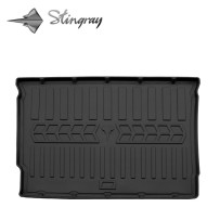 Guminis bagažinės kilimėlis RENAULT ZOE 2018 (upper trunk) black /6018171