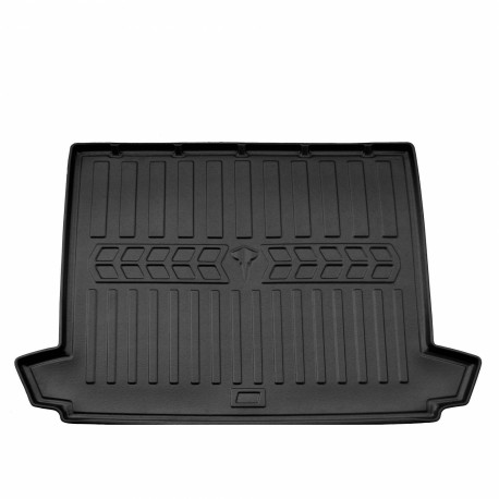 Guminis bagažinės kilimėlis RENAULT Clio III 2005-2012  (universal/upper boot) black /6018221