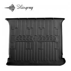 Guminis bagažinės kilimėlis SEAT Alhambra I 7M 1996-2010 (5 seats used) black /6024361