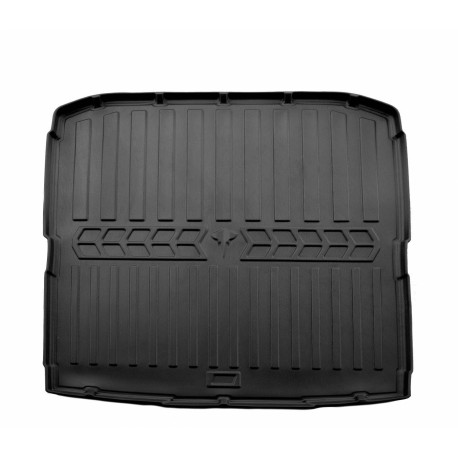 Guminis bagažinės kilimėlis SKODA Superb III 3V 2015 (universal) black /6020221