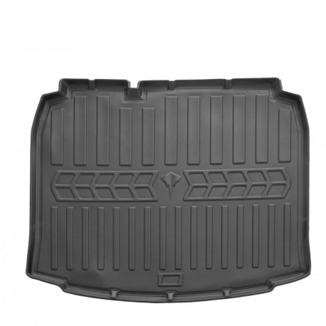 Guminis bagažinės kilimėlis SUZUKI SX4 II 2013-2012 (lower trunk) black /6021041