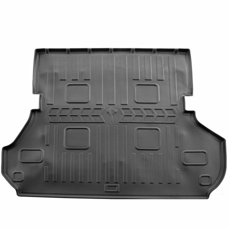 Guminis bagažinės kilimėlis TOYOTA Land Cruiser 100 1998-2007  (5 of 7 seats used) black /6022461